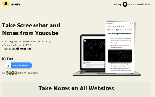 Askify app screenshot